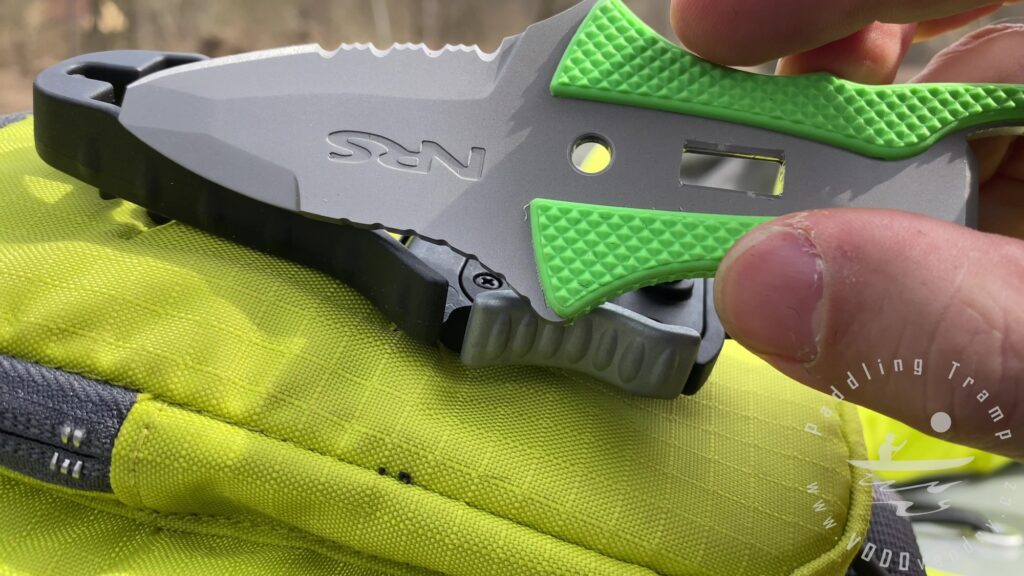 Jarní splutí řeky | Březová míza | Vodácký nůž NRS Co-Pilot Knife | Vodácký bushcraft