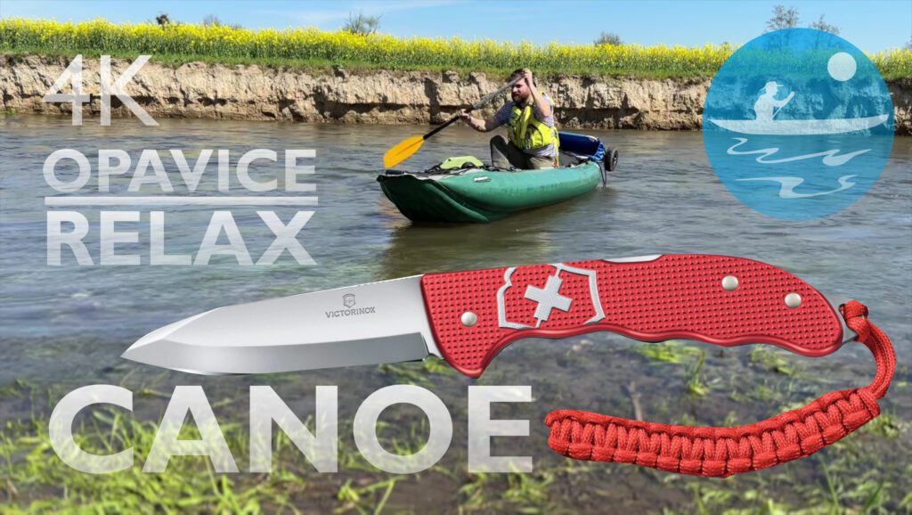 Útěk na krásnou řeku u Ostravy | Victorinox Hunter Pro Alox nůž | Pálava kánoe