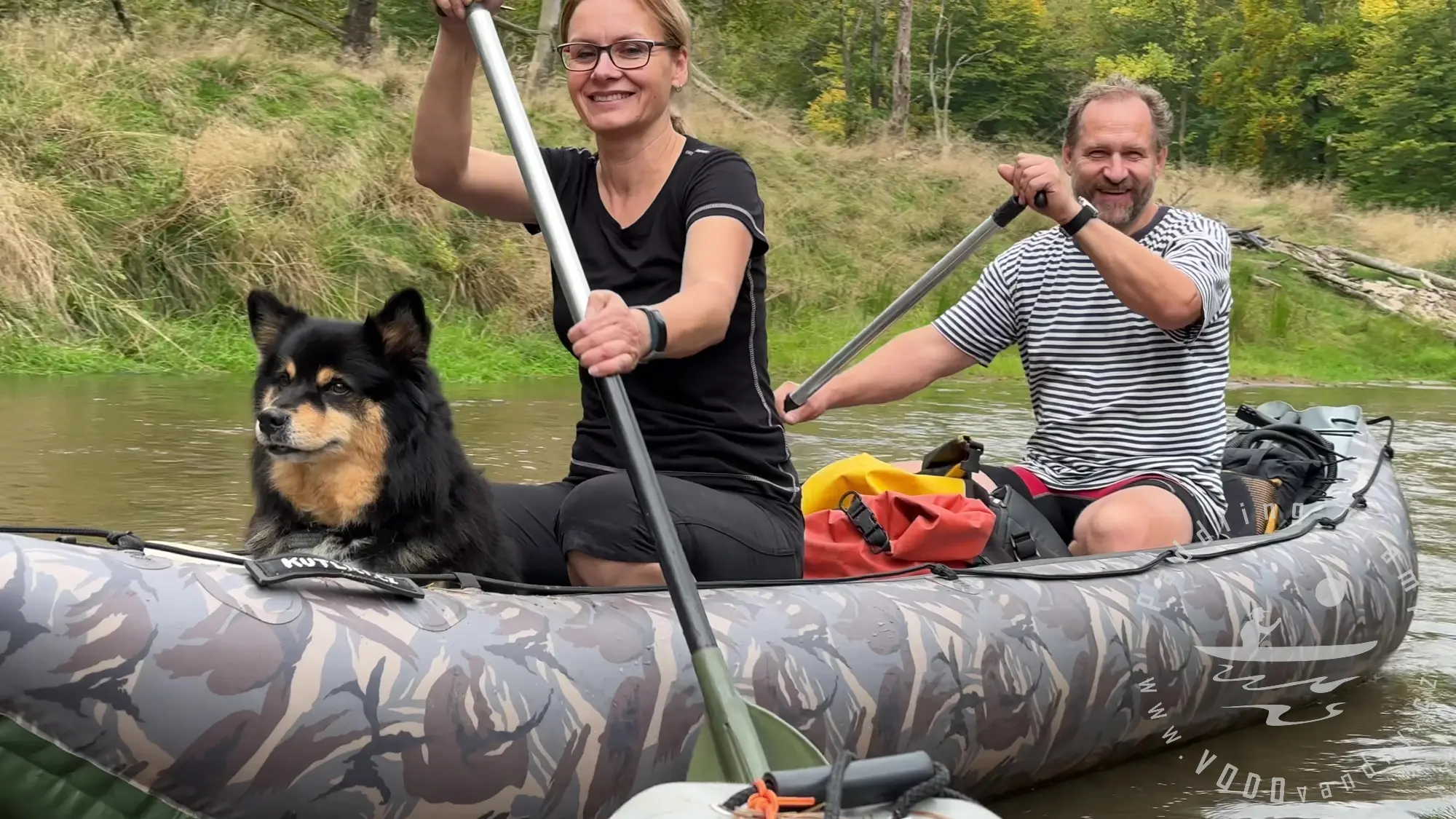 Jak jsme sbírali hřiby z lodě | Polsko - Mała Panew | Krásná podzimní řeka